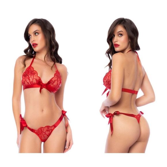 Mapale 8894 Two Piece Set Color Red - Picture 1 of 8